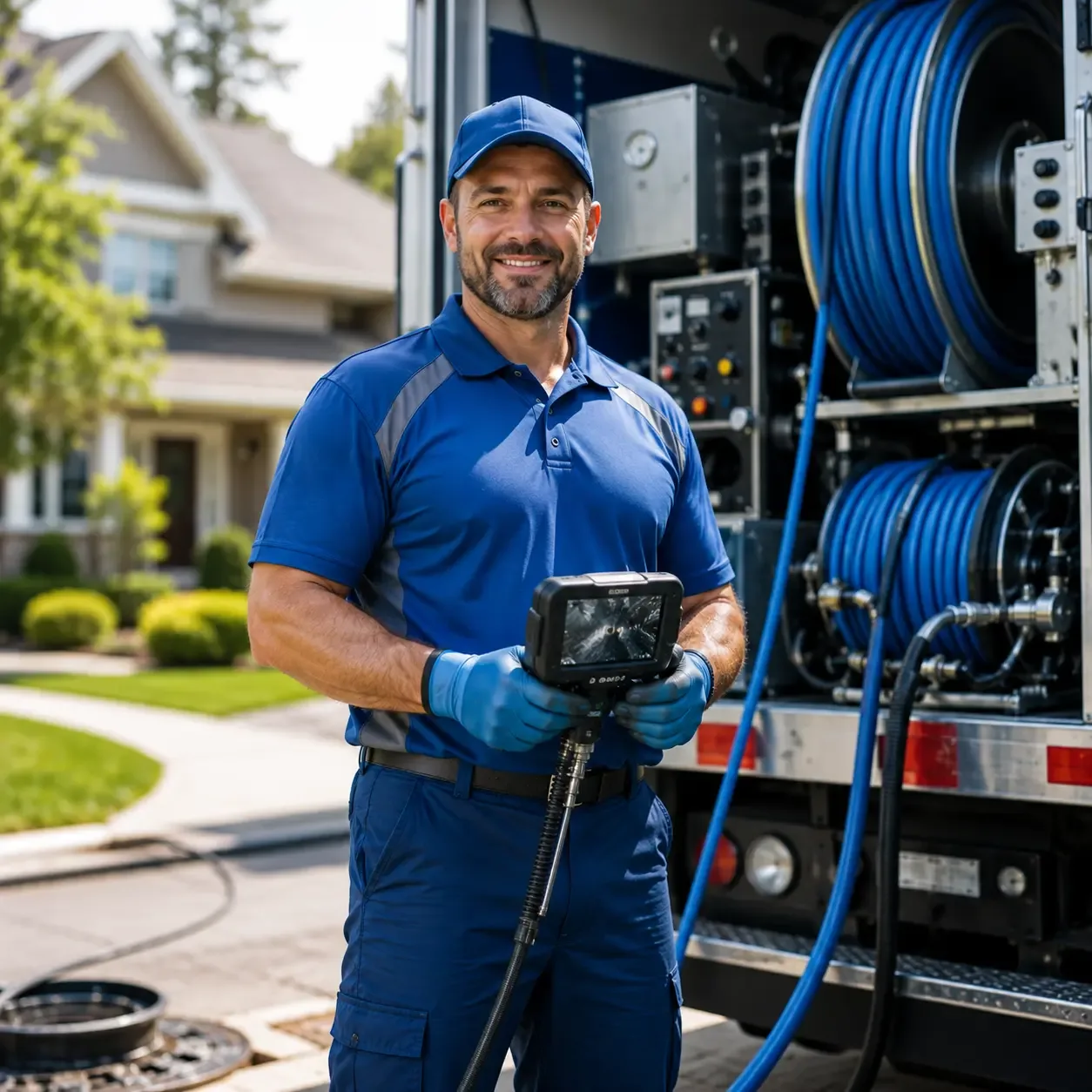 Local outdoor drain cleaning specialists in Oregonia, OH